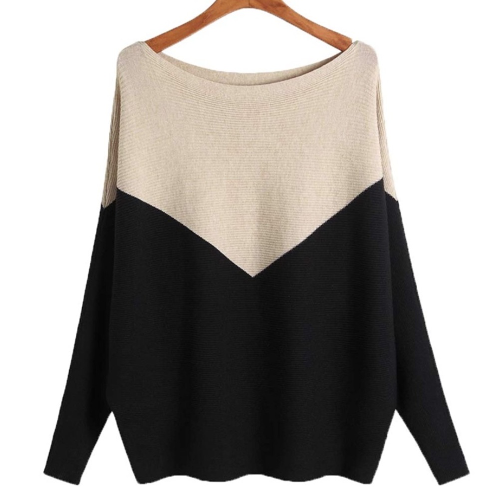 NWOT Ckikiou boatneck sweater